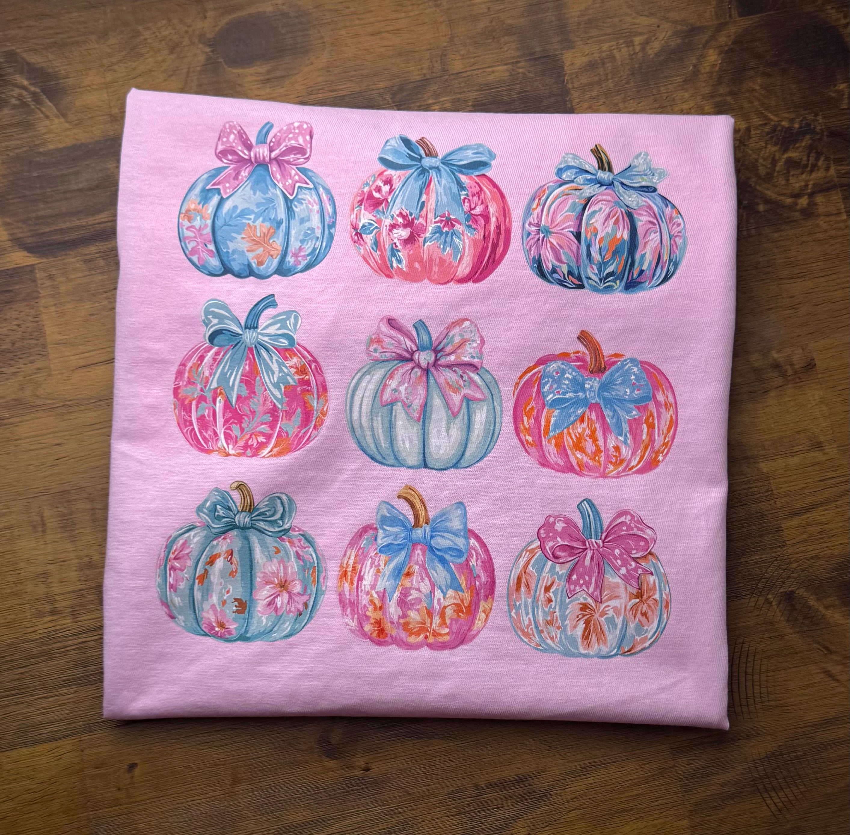 Stacked Pumpkins • ADULT Comfort Color T-Shirt