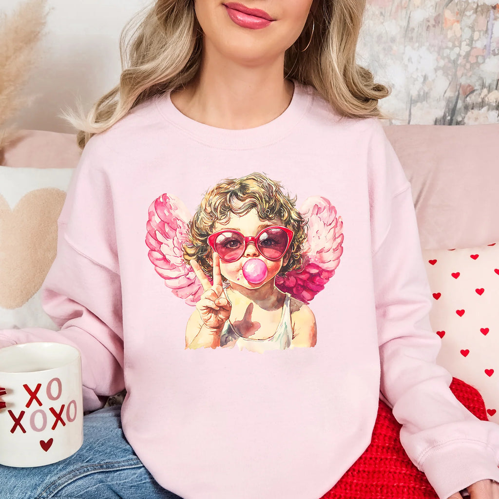 Cupid + Peace • ADULT CREWNECK