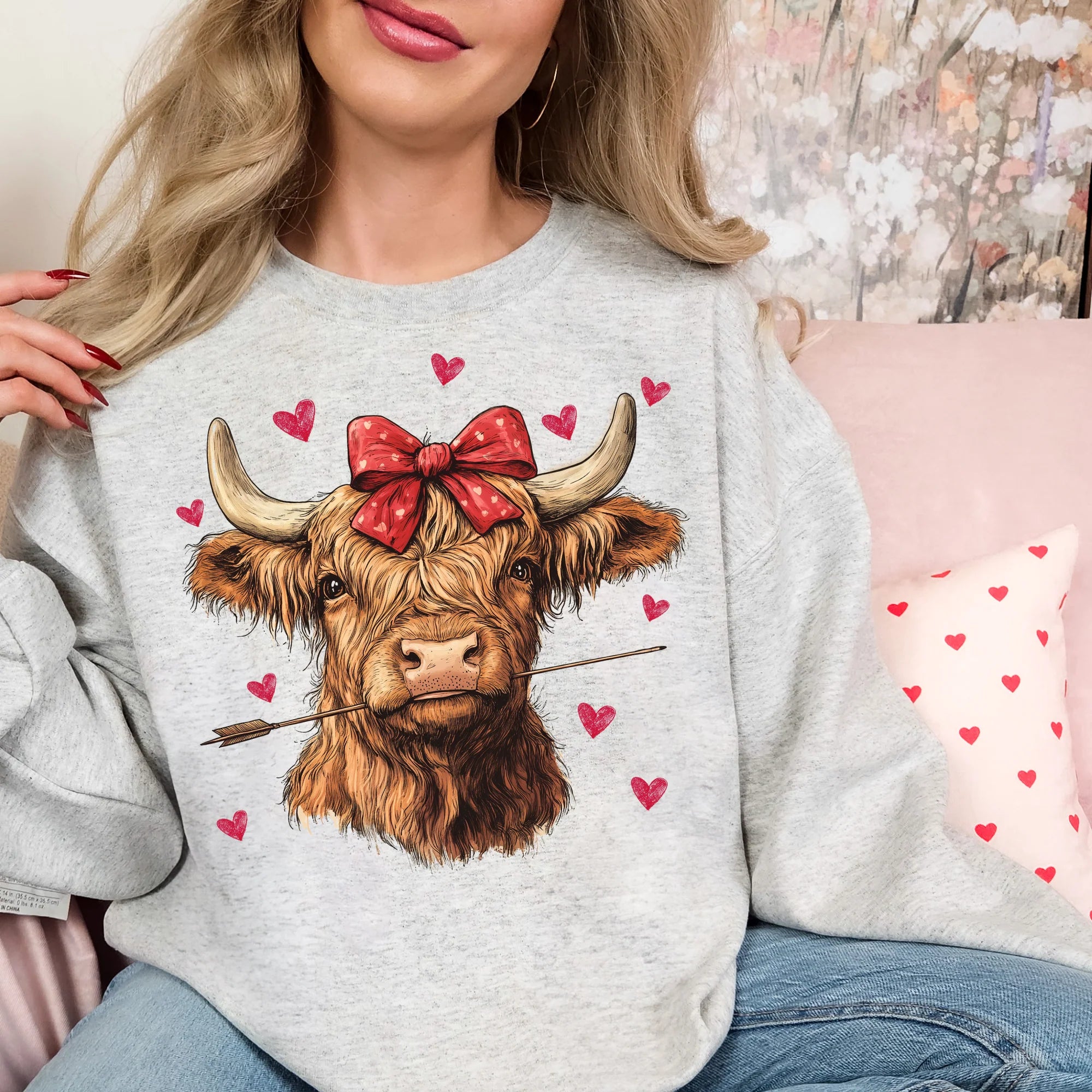 Highland Cow • ADULT CREWNECK