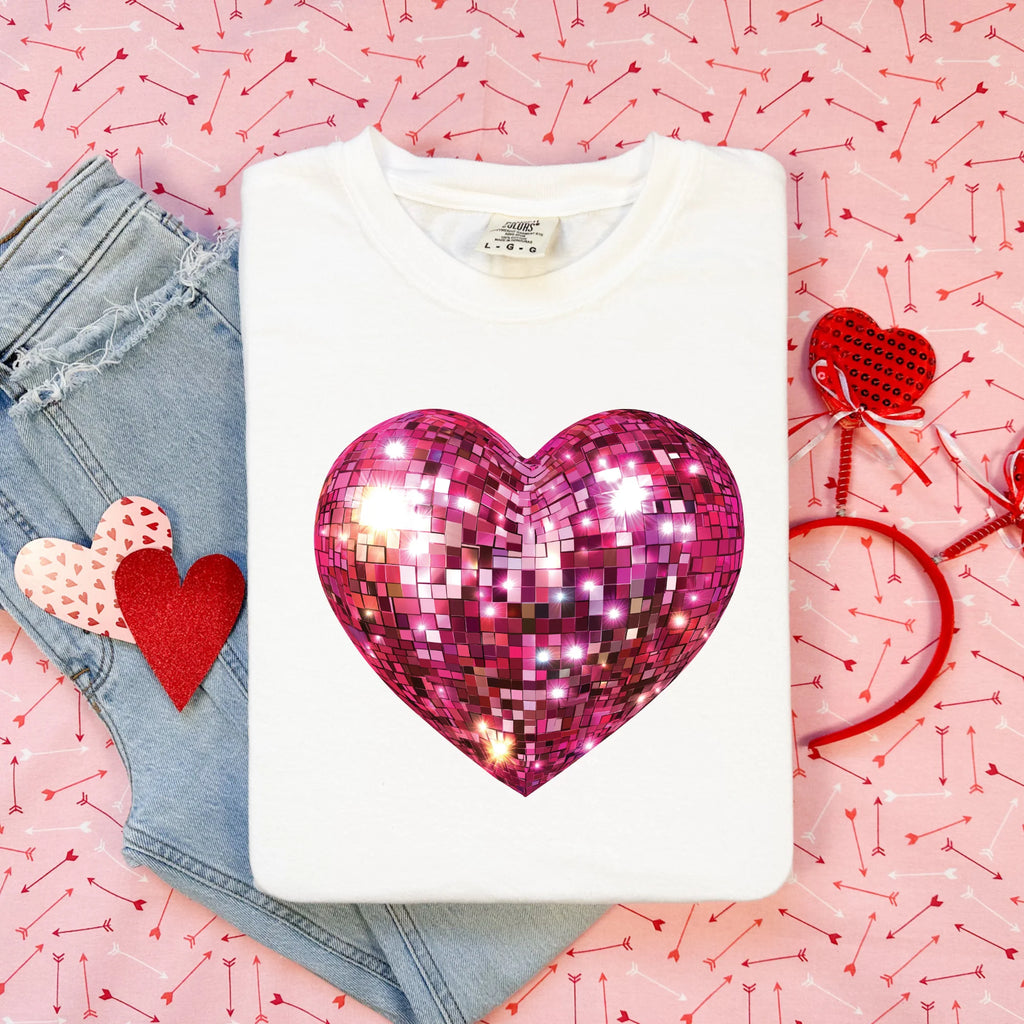 Disco Heart • ADULT CREWNECK