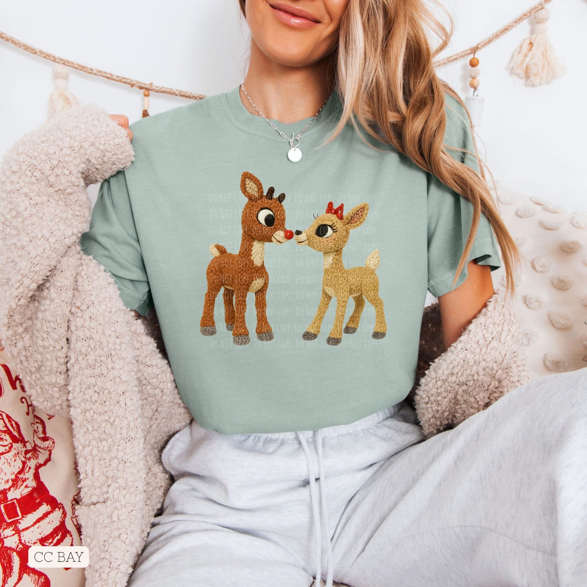 Reindeer • ADULT Comfort Color T-Shirt