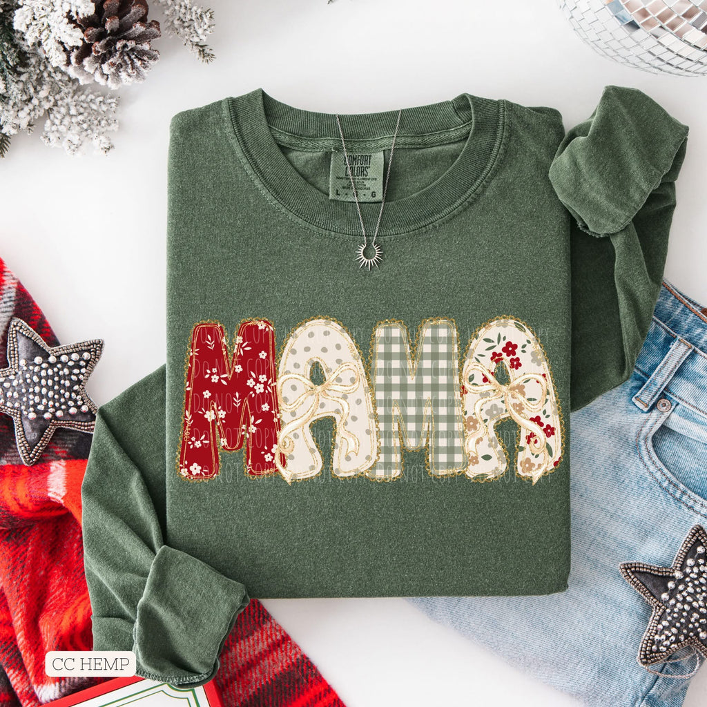 Mama • ADULT Comfort Color Long Sleeve