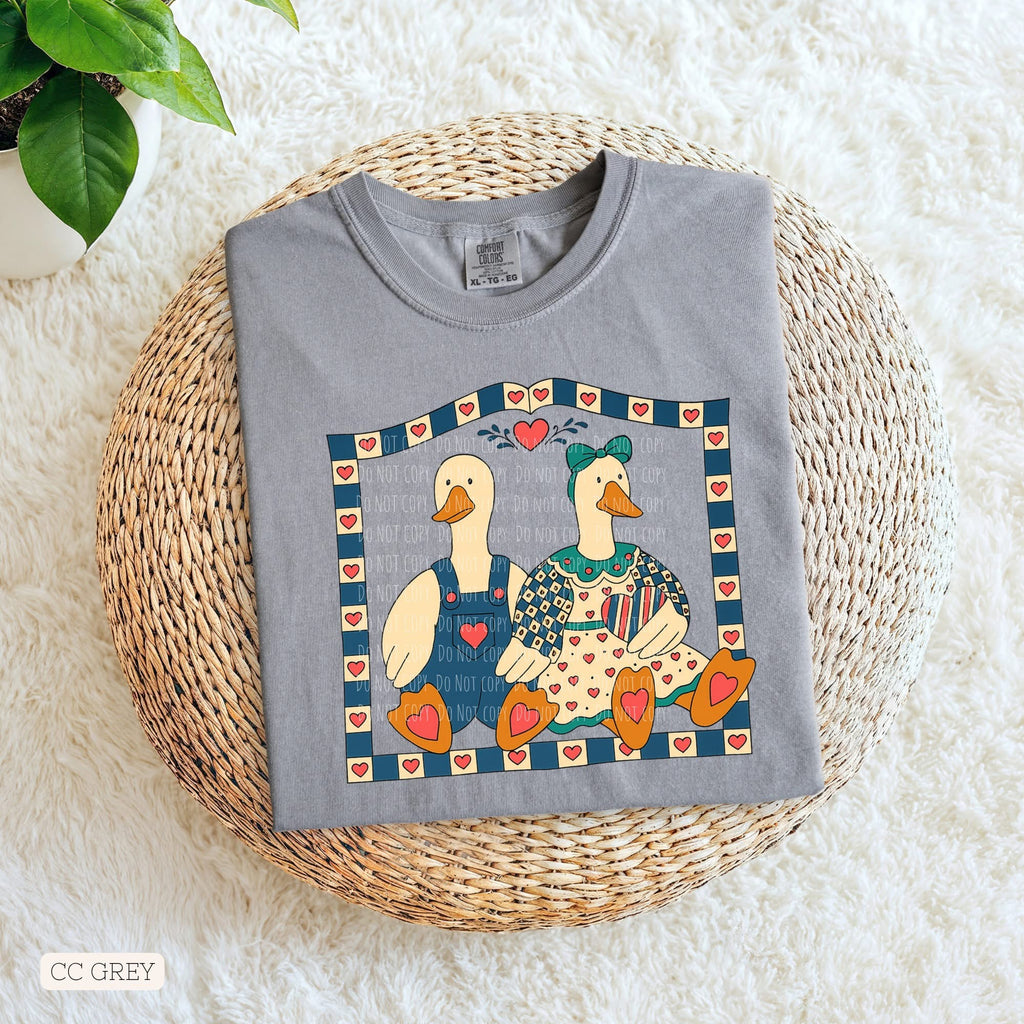 Ole Fashion Geese • ADULT Comfort Color T-Shirt