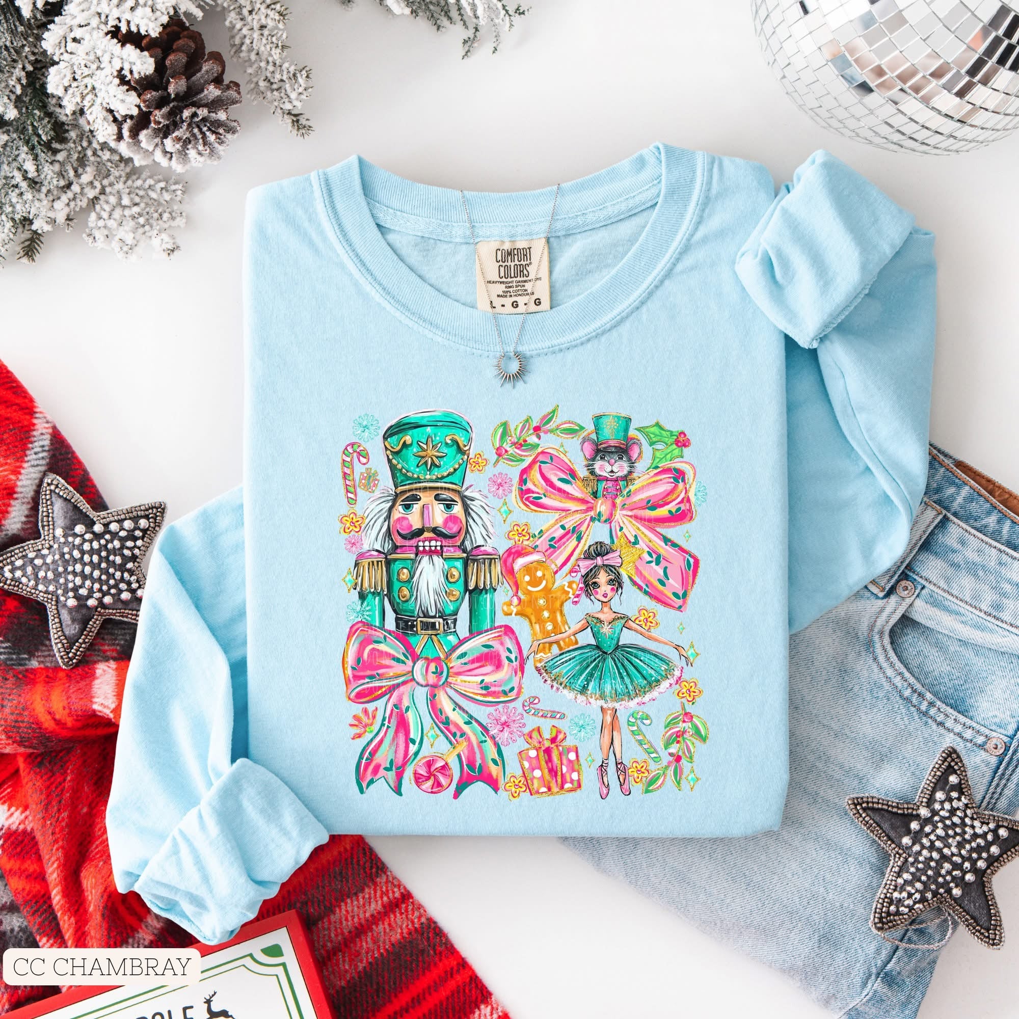 Nutcracker • ADULT Comfort Color Long Sleeve