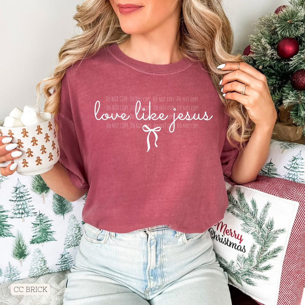 Love Like Jesus • ADULT Comfort Color T-Shirt