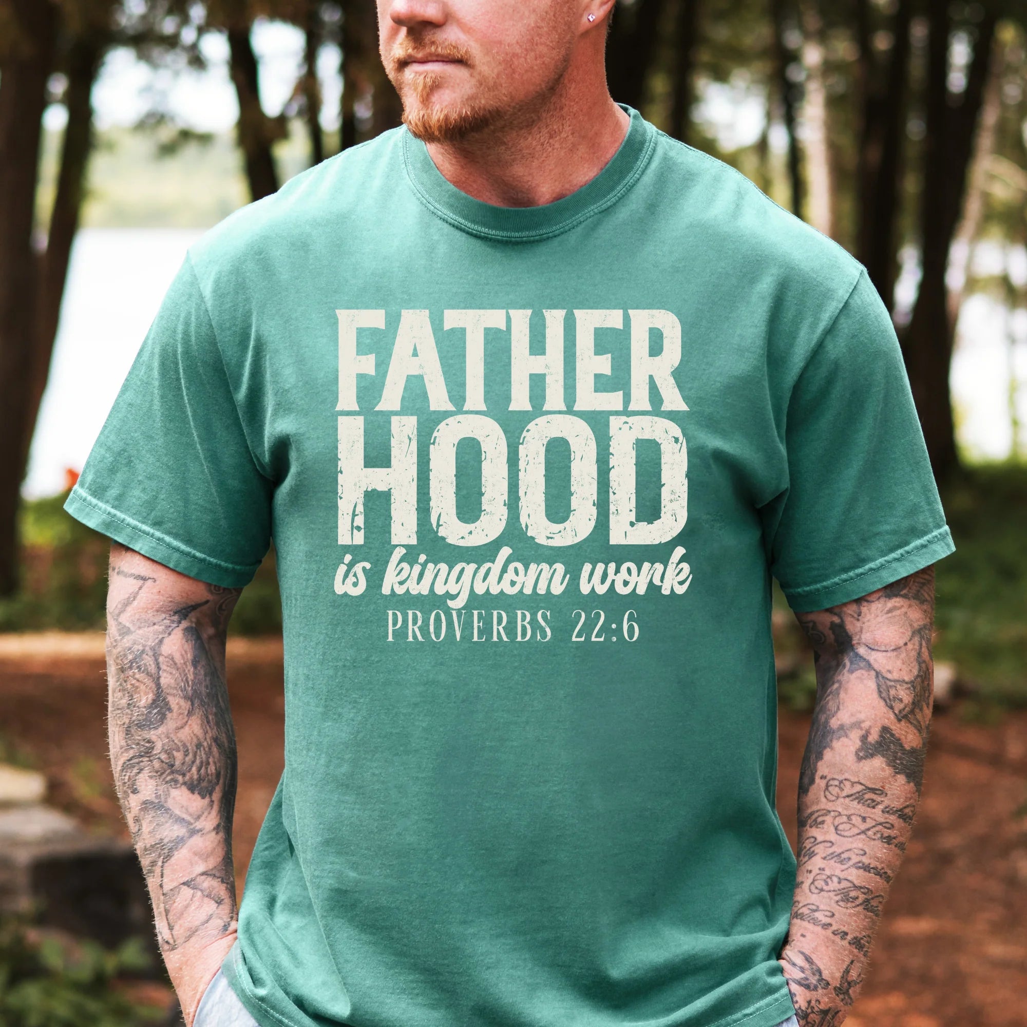 FatherHOOD • ADULT Comfort Color T-Shirt