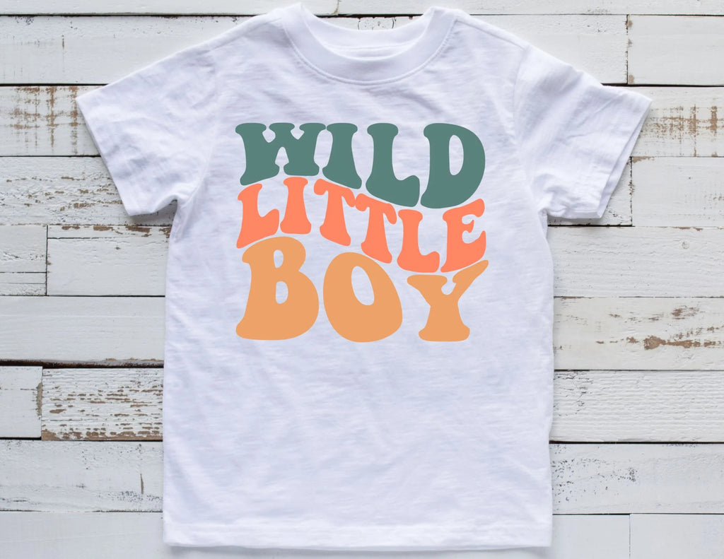 Wild Little Boy • YOUTH Comfort Color T-Shirt